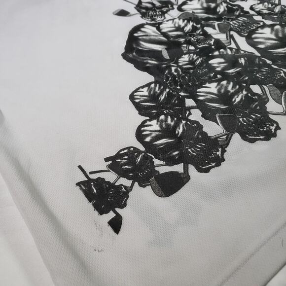 Tattoo Golf Polo Men Large Skull All Over Graphic Print Stretch Polo Shirt Skull - Picture 5 of 8